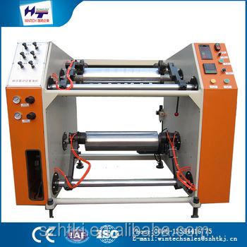 China Small Commodity Machinery Wholesale Newest HT-S500 automatic jumbo slitter and roll rewinder equipment wholesale machine for sale