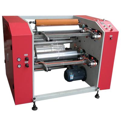 China Professional 4shaft Food Rewinding Machine /Cling Film Slitter And Rewinder for sale