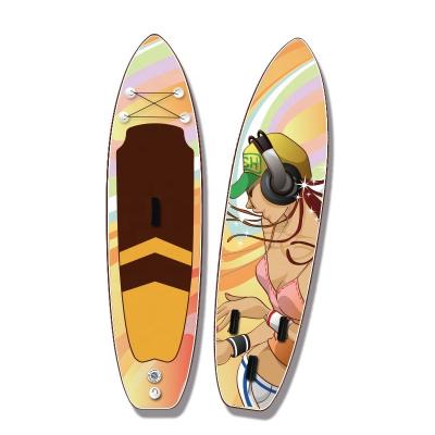 China 2022 latest design unisex inflatable surfboard isup stand up inflatable paddleboard sip board for sale