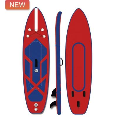 China Unisex Drop Stitch Double Chamber PVC Paddleboard Inflatable Surfboard Surfboard Padle Surfboards for sale