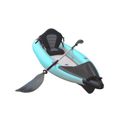 China PVC Surfking 285cm Bachelor PVC Drop Stitch Flooring Inflatable Boat Floating Canoe for sale