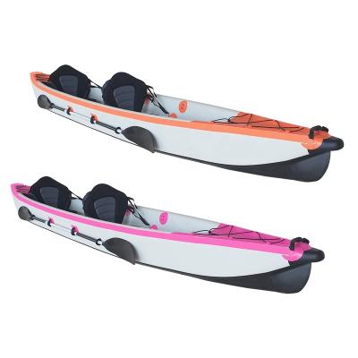 China High Quality Stocked Drop Stitch+ PVC Surfking PVC Drop Stitch Canoe/Kayak Kyak Fishing Boat for sale