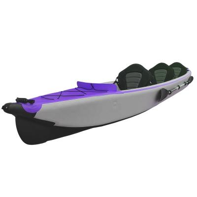 China Drop Stitch+ PVC Surfking Drop Stitch PVC Canoe / Kayak High Quality Customized Inflatable Boat for sale