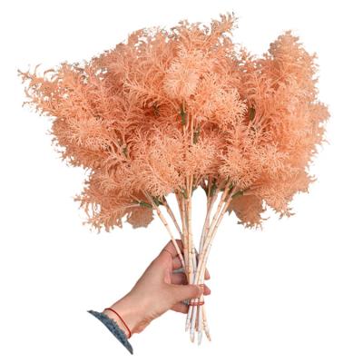 China Artificial frost leaf decoration for wedding 45cm for sale