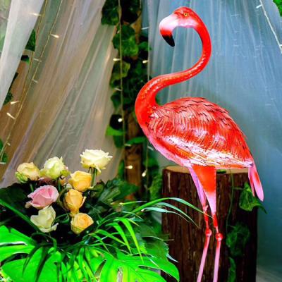 China Modern Wedding Entrance Decoration Flamingo A Set Of 3: Height 60cm+48cm+39cm for sale