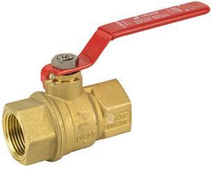 China 2 Piece Full Port Thread Connection 600WOG Brass Material Ball Valve with Steam Trim for sale