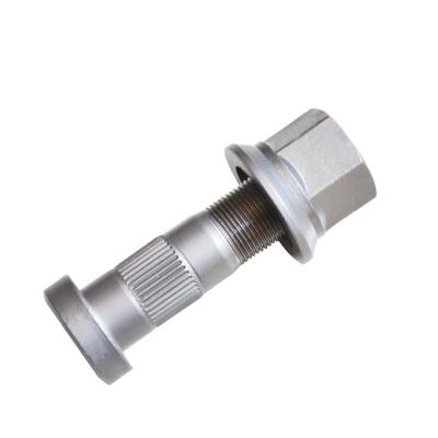 China High Quality Stainless Steel Rear Wheel Hub Bolt Tire Nut M22x98 Wheel Lug Nuts For York Truck for sale