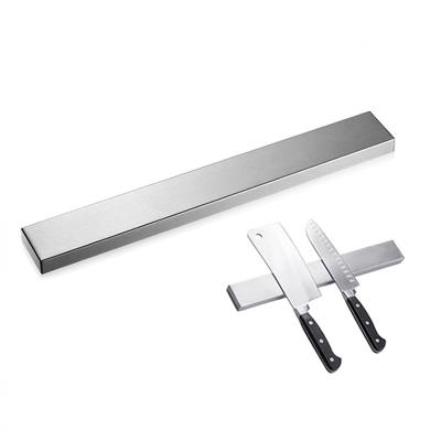 China Factory direct sales of stainless steel magnetic knife rack magnet 10 inch wall no drill for sale