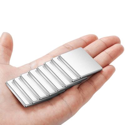 China Industrial magnet new arrive large size square stainless steel neodymium n52 magnets for sale