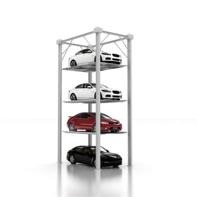 China Durable High Quality 4 Post Garage Lift Car Parking Lift First Class for sale