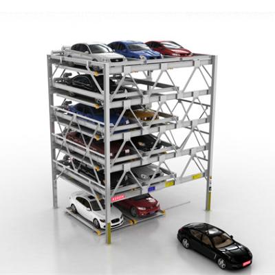 China Modern Eco-friendly Convenient Auto Parking China Car Stacker Garage Parking Lift For Hotel for sale