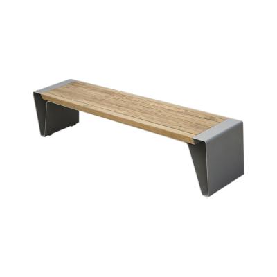 China Modern Outdoor Garden Patio Park Slats Wooden Park Bench For Sale for sale