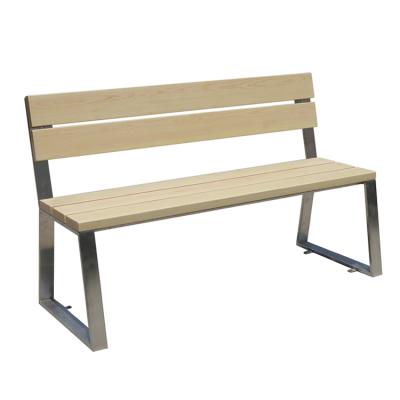 China Modern Chinese Manufacturers Garden Wooden Bench Outdoor Indoor Seating 6 Feet Long With Back for sale