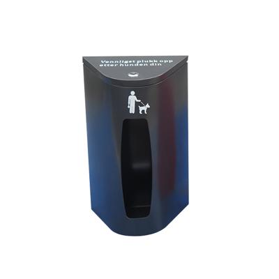 China Viable Factory Wholesale Outdoor Street Black Dog Trash Can for sale