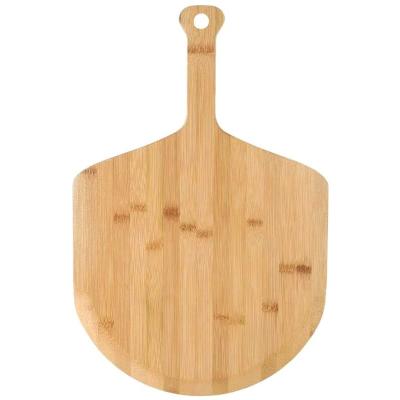 China New Design Sustainable Wholesale Eco Friendly Restaurant Natural Bamboo Pizza Board Tray for sale