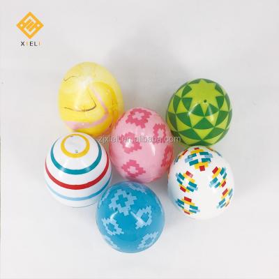 China 2019 Wholesale Egg Craft Kit Plastic Painted Easter Egg Eco-friendly Easter For Kids Gift DIY for sale