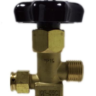 Китай QF-35C Carbon Dioxide Cylinder Valve CGA Cylinder Valve Oxygen Nitrogen Gas Cylinder Valves Made in Brass продается