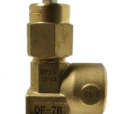 China QF-7BOxygen Oxygen Cylinder Valve, Medical CGA Cylinder Valve Gas Cylinder Valves, Gas Valve Type en venta