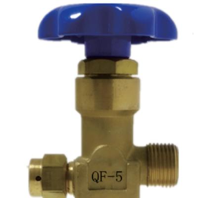 China QF-5 Oxygen Cylinder Valve, CGA Medical Cylinder Valve Gas Cylinder Valves, Gas Valve Type Te koop