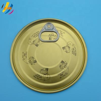 China 603# 153mm non refillable tinplate easy open end lids/lid/box for sale for sale