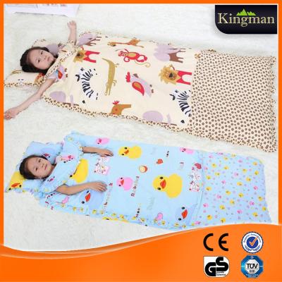 China Comfortable 100% Cotton Kids Envelope Sleeping Bag for sale