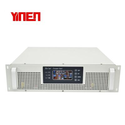 China portable hybrid solar type offgrid solar power system AC 110V 220V 478*482*133mm MPPT inverter 48V 70A 3000W backup type for sale