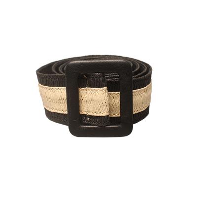 China High Quality Fabric Canvas Women Belt Canvas Cover Belt Knitted Belt for sale