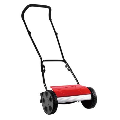 China Folding Handle Hand Push Mower_350mm Motorless Cutting Width for sale