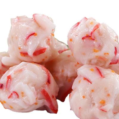 China Trans-Fat Almond Free Almond Tempura Frozen Shrimp Ball for sale