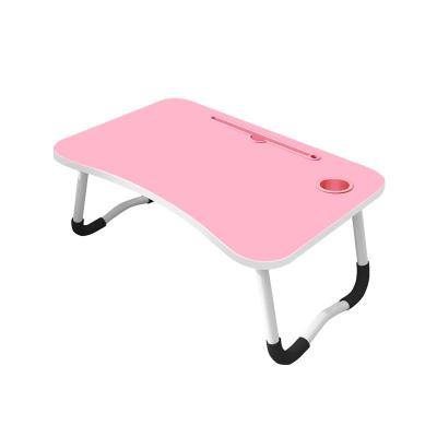 China Custom Quality (Height)Adjustable Home Wooden Folding Fashion Mobile Computer Desk for sale