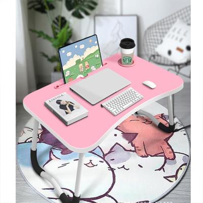 China Modern Adjustable Computer Table Folding Computer Desk (Height) On Bed Desk Table Small For Student for sale