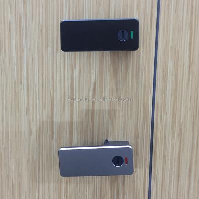 China Heavy Duty Customized Lock Office Building Toilet Indicator Lock HPL Toilet Compartment Accessories for sale