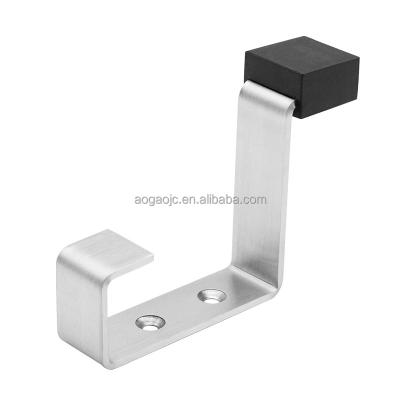 China AOGAO 304 Stainless Steel Modern Material Hotel Toilet Partition Durable Coat Hook for sale