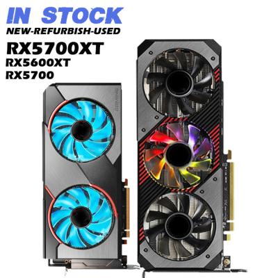 China Workstation in RX Wholesale 5700XT 5700 5600 6700 XT Used Graphics Card / 5700 6700 RTX Gpu Gpu Gaming Graphics Cards 8GB Gpu for sale