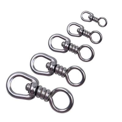 China Aplets Fishing High Strength Stainless Steel Swivel Fishing Tuna Longline Swivel Connectors for sale