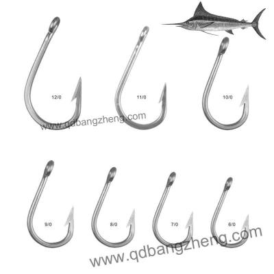 China STAINLESS STEEL stainless steel swordfish hook for commercial sea fishing aplet fishing for sale