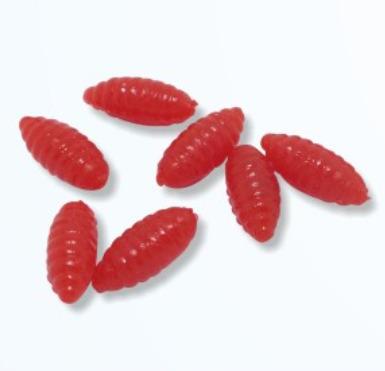 China Rubber flavored carp fishing for fake larvae for sale