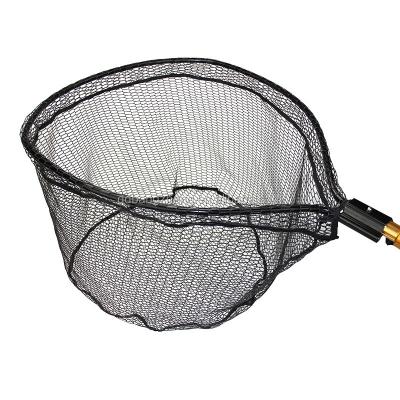 China Quality wood and nylon aluminum net of carp fish landing for sale