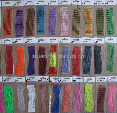 China Fly Tying Silicone Legs String Jig Hook Lure Fly Fishing Tying Silicone Material Legs for sale