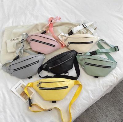 China 2021 New Cute Fashion Sports Personality Shoulder Bag Girls Pussy Pack Waist Bags for sale