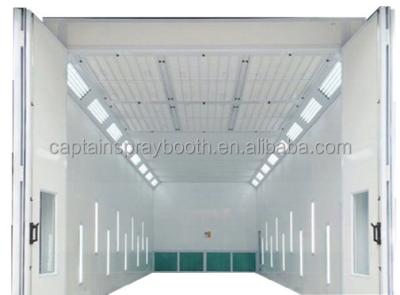 China 25m-6m-5.2m customized Australia standard no heater paint booth/big booth paint cabinet/paint 26450*6150*5700mm for sale