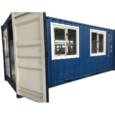 China Electric Heater Container Spray Booths / Paint Booth Hot Air Fan Spray Booths Can Be Customized 6058x2438x3303mm for sale