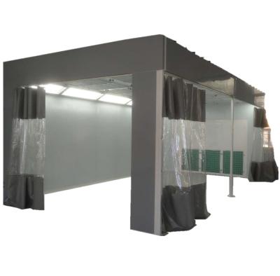 China Automotive Large Capacity Air Spray Paint Prep Bay 6900*3900*2700 Mm for sale