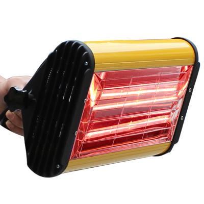 China Short wave tube infrared heating lamp with coating treatment LD-1A 390*110mm*210 (L*W*H) for sale