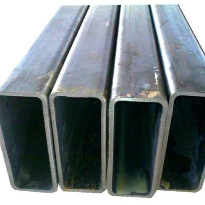 China Structure Pipe Good Price Round / Rectangle Square Black And Galvanized Mild Carbon Steel Tube For Building Material for sale