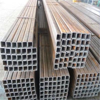 China Structure Pipe Trade Assurance Carbon Steel Square Pipe Galvanized Rectangular Tube Price Per Ton for sale