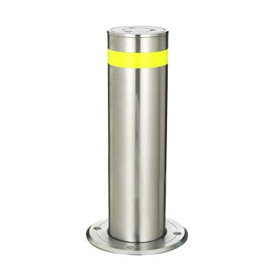 China Anti-corrosion and good design china hot sale fixed bollard stainless steel column designed bollard for track for sale