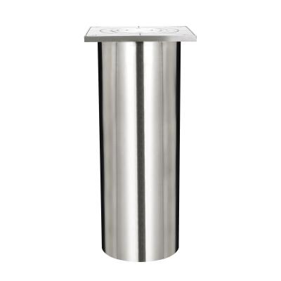 China Pavement Safety Bollard Stainless Steel Automatic Remote Control Parking Bollard In Supermarket Traffic Road Safety Wares Bollard Featuring for sale