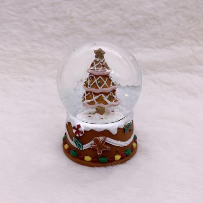 China Worldwide Glass Resin Mini Christmas Snow Globe Special Souvenirs Gifts For Kids for sale