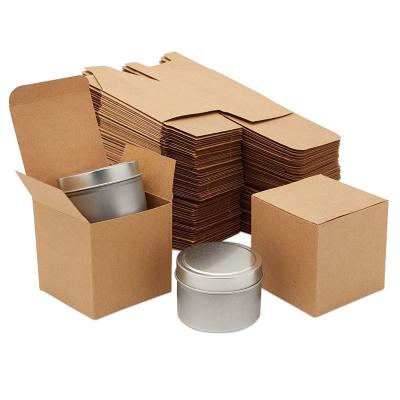 China Materials Cup Custom Candle Paper Box Cardboard Packaging Boxes Gift Folding Recycled Card Storage Box Small for sale